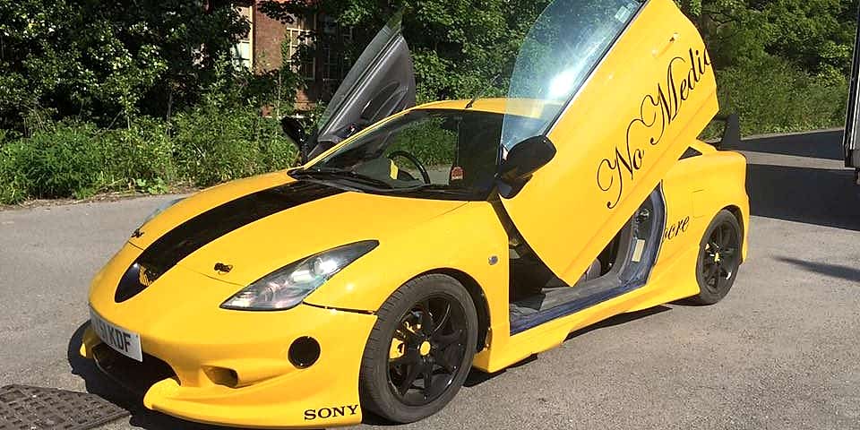 Yellow Toyota Celica Respray Lancashire