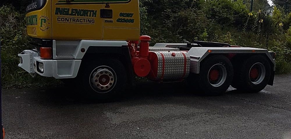 Yellow Truck Cab Respray