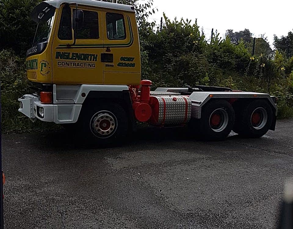 Yellow Truck Cab Respray